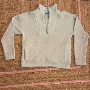 Vineyard vines teal quarter zip size small